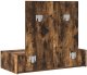 vidaXL Toaletka Dąb wędzony Drewno inżynieryjne 83 x 40 x 70 cm Toaletka 7