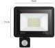 Halogen naświetlacz reflektor led 30w 6000k z czujnik ruchu zmierzchu ip66 8