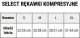 Rękawki kompresyjne Select białe 6610 XL 2