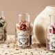 INTESI SZKLANY SŁÓJ 16CM Z POT POURRI  POMARAŃCZOWE 1