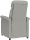 vidaXL Fotel relaksacyjny Jasnoszary Materiał Jeden rozmiar dla wszystkich 3
