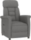 vidaXL Fotel Recliner Ciemnoszary Tkanina Standardowy Fotel Recliner 2