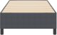 vidaXL Rama łóżka Ciemnoszara Drewno 100 x 200 x 35 cm Rama łóżka 6