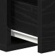 vidaXL Półka Ścienna Czarna Dębowa Drewno Inżynieryjne 60 x 26 x 18,5 cm 10