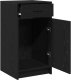 vidaXL Szafka boczna Czarna dąb 40 x 41 x 75 cm 5