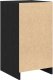 vidaXL Szafka boczna Czarna dąb 40 x 41 x 75 cm 6
