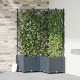 vidaXL Donice ogrodowe Jasnoszary Plastik 80 x 80 x 143 cm 1