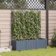 vidaXL Donice ogrodowe Jasnoszary Poliżywica 120 x 40 x 143 cm Donice 1