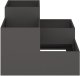 vidaXL Donica ogrodowa Czarna Metalowa 100 x 100 x 60 cm Donice Donica 6