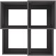 vidaXL Donica ogrodowa Czarna Metalowa 100 x 100 x 60 cm Donice Donica 7