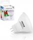 Whitenergy żarówka LED GU5.3, 8 x SMD 2835, 7W, mleczne, MR16 (10368) 5