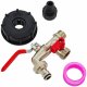 AWTOOLS KRAN OGRODOWY DO ZBIORNIKA CYNK NIKLOWANY PODWÓJNY 1/2" GWINT ZEWNĘTRZNY 2x3/4" MAUZER 1