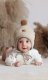 Zaffiro - Czapeczka Tulip 100% wełna - Baranek M (6-12m) Beige U 3