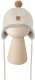 Zaffiro - Czapeczka Tulip 100% wełna - Baranek M (6-12m) Beige U 4