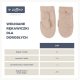 Zaffiro - Rękawiczki dla dorosłych Wełna premium S/M Beige U 1