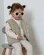 Zaffiro - Kamizelka 100% wełna - Baranek 74/80 Beige U 8