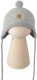 Zaffiro - Czapeczka Tulip 100% wełna - Baranek M (6-12m) Grey U 4