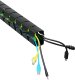 Organizer kabli, G�sia szyja z magnetycznym mocowaniem, czarno-zielony, 1285mm, do sto��w z regulacj� wysoko�ci, Powerton 6