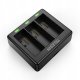 Ładowarka Usb Na Trzy 3x Bateria Akumulator Do Gopro Hero 13 Black Telesin / S0-bcg-13-tgp / S0-bcg-12-tgp 4