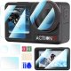 SZKŁO HARTOWANE NA OBIEKTYW I EKRAN DO DJI OSMO ACTION 5 PRO - 3 SZT. 1