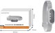 UCHWYT INSTA 360 GO 2 ADAPTER DO PLECAKA DRONA DJI MINI 3 PRO/ MAVIC MINI/ MAVIC AIR 2 9