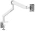 Alogic Glide Flexible Single Arm Monitor Mount 17-35 White 1