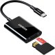 Czytnik Ugreen Czytnik kart USB-C 2w1 Ugreen CM265 (czarny) 1