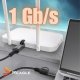 Kabel USB Reagle USB-A - RJ-45 2 m Czarny 5