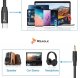 Kabel USB Reagle USB-C - mini Jack 3.5 mm 2 m Czarny 2