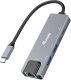 Equip 133496 stacja dokująca Przewodowa USB 3.2 Gen 1 (3.1 Gen 1) Type-C Szary 1