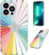 T21-9352 Tech21 EvoArt for iPhone 13 Pro - Rainbow Sunburst 1