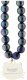 Hello Kitty Pearls Kitty Head - Zawieszka do telefonu (czarny) 2