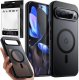 Etui do Google Pixel 9/ 9 Pro obudowa Alogy MagSafe Hybrid Matte Case pokrowiec plecki na telefon MagMatmatoweCzarne 14