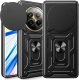 Etui do Realme 12 Pro 5G / Realme 12 Pro+ Plus 5G pancerne Slide Case Ring obudowa ochrona aparatu Camshield Alogy czarne 9