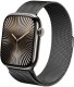 Crong Milano Steel - Pasek ze stali nierdzewnej do Apple Watch 38/40/41/42 mm (grafitowy) 7