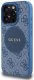 Etui Guess 4G Circle Classic Logo        MagSafe do iPhone 16 Pro Max niebieski 1
