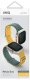 UNIQ pasek Revix Evo Apple Watch Series1/2/3/4/5/6/7/8/9/SE/SE2/Ultra/Ultra2 42/44/45/49mm Reversible Magnetic zielono-żółty/viridian green-burnt yellow 6