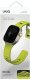 UNIQ pasek Stride Apple Watch Series1/2/3/4/5/6/7/8/9/SE/SE2/Ultra/Ultra 2 42/44/45/49mm FKM Rubber Strap limonkowy/lime green 3