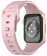 UNIQ pasek Stride Apple Watch Series1/2/3/4/5/6/7/8/9/SE/SE2 38/40/41mm FKM Rubber Strap różowy/pale pink 2
