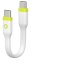 Kabel USB Mobile Origin USB-C - USB-C 0.1 m Biały (COMC-USBC-WHT) 1