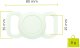 Mobile Origin AirTag Pet Collar, luminous green 1