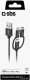 SBS USB to Micro-USB (Lightning/USB-C) cable 1.2m white 2