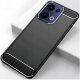 Etui do Oppo Reno13 5G (Czarne, Pancerne, Karbon, Pokrowiec, Plecki, Case) 1