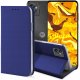 Hello Case ETUI Z KLAPKĄ DO MOTOROLA MOTO G32 GRANATOWE ZAMYKANE MAGNETYCZNE KABURA 1