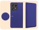 ETUI Z KLAPKĄ DO MOTOROLA EDGE 50 PRO GRANATOWE ZAMYKANE MAGNETYCZNE KABURA 4