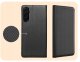 ETUI Z KLAPKĄ DO SAMSUNG GALAXY A36 5G / A56 5G CZARNE ZAMYKANE MAGNETYCZNE 4