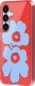 FPS931AMARW Unikko Hybrid Case Case Samsung Galaxy S25, Red 2