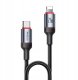 yesido Kabel CA182 27W C/iP 1.2m 3A, BLACK / CZARNY 1