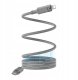 yesido Magnet. Kabel CA172L 27W C/iP 1m 3A, GRAY / SZARY 1