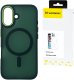 Etui Wozinsky Fashion Case z MagSafe na Samsung Galaxy S24 FE - zielone 1